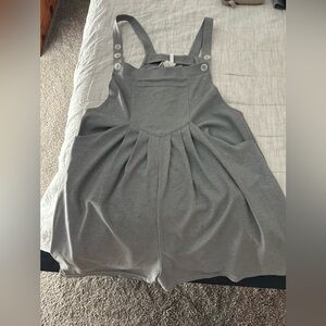 Halara Adjustable Strap Waffle Knit Overalls